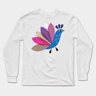 Peacock Long Sleeve T-Shirt